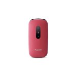 Panasonic kx - tu446 tlphone portable  clapet pour sniors anti - chocs rouge