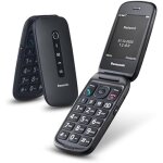 Panasonic kx - tu550exb tlphone portable  clapet appareil photo 12mp grand cran 28 autonomie veille ...
