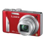 Panasonic lumix dmc - tz25 appareil photo num�rique compact 12. 1 mp 16x zoom optique leica 70 mo rouge ...