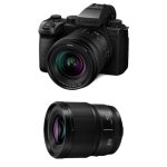 Hybride panasonic appareil photo hybride lumix s5 mark ii x + objectif 20 - 60 + objectif 50mm f / 1. ...