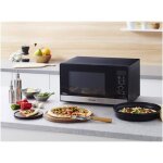 Panasonic nn - gd38 four micro - ondes grill pose libre 23 litres 1000 watt inox - noir