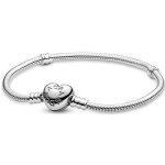 Bracelet en argent 925 - pandora - 590719 21 - blanc de lait - femme - longueur = 21cm