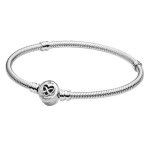 Bracelet - pandora - moments - maille serpent - fermoir infini - argenté 17 cm Bracelet - pandora - moments - maille serpent - fermoir infini - argenté 17 cm