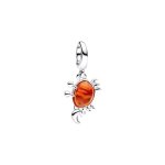 Charm - pandora - sbastien le crabe - multicolore - mtal - argent