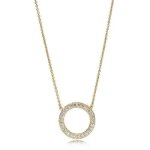 Collier - pandora - 367121cz - 45 - or - argent - oxyde de zirconium