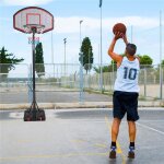 Panier de basket adulte hauteur réglable 304 - 353 cm panier de basketball mural sur pied avec poteau ... Panier de basket adulte hauteur réglable 304 - 353 cm panier de basketball mural sur pied avec poteau ...