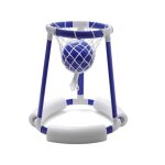 Panier de basket - ball de piscine gonflable pour enfants adultes jeux plein air 36x52x59cm