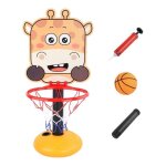 Panier de basket ensemble de basket - ball int�rieur et ext�rieur r�glable en hauteur pour les tout - ...