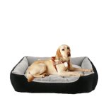 Panier pour chien lavable avec coussin r�versible et d�houssable canap� pour chien lit pour chiens ou ...