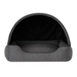Panier pour chien maison pour chien en tissu grotte pour chat niche pour chien corbeille pour chien anthracite ...