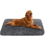 Panier chien matelas en peluche molle pour chiens grand lit pour chiens coussin chien lavable - 100 * ...