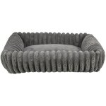 Panier pour chien - trixie - lonni - velours c�tel� - 100 x 70 cm - confortable et �l�gant