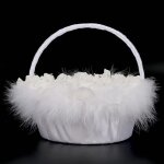 Panier de fille de fleur panier de mariage f�te des enfants de f�te du nouveau - n� au chocolat de mariage ...