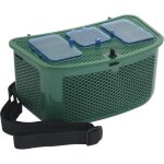 Panier  pche plastilys fond souple antichoc - 3 botes sur couvercle