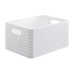 Panier de rangement sundis country a4 gm 18 l - blanc - 368x278x191 cm Panier de rangement sundis country a4 gm 18 l - blanc - 368x278x191 cm