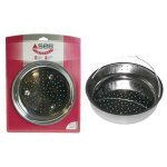 Panier rigide inox 8l - seb - compatible cuiseurs vapeur 321600 326800 410509 optima sensor
