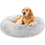 Panier rond pour chiens - magicfox - �80cm - coussin doux - antid�rapant - housse lavable