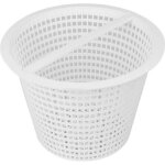 Panier rond pour skimmer de piscine - diam 18. 5 cm - blanc - linxor Panier rond pour skimmer de piscine - diam 18. 5 cm - blanc - linxor