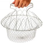 Panier � salade pliable filter de cuisson