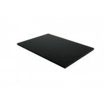 Panneau de bardage stratifié hpl compact - mccover - noir - l: 61 cm - l: 130 cm - e: 6 mm Panneau de bardage stratifié hpl compact - mccover - noir - l: 61 cm - l: 130 cm - e: 6 mm