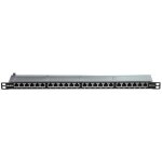 Panneau de brassage 24 ports cat. 6a stp 1 - 2u noi