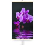 Panneau chauffage mural infrarouge ir 430 w trio ip20 17 orchide