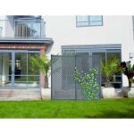 Panneau claustra décoratif - nortene - 1 x 2 m - imitation bois - anti - uv Panneau claustra décoratif - nortene - 1 x 2 m - imitation bois - anti - uv