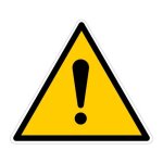 Panneau danger - signaletique. biz france - c0021t - plastique pvc 15 mm - blanc