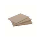 Panneau fibre composite plat et lisse (2 coloris) - l: 120 cm - l: 60 cm - e: 10 mm - beige (sable)