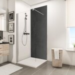 Panneau mural d�codesign d�cor 100x210 cm rev�tement mural d�coratif 3d ardoise pour douche schulte