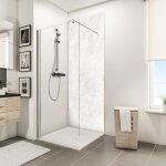 Panneau mural marbre 100 x 210 cm revtement pour douche et salle de bains dcodesign couleur schulte ...