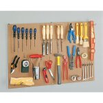 Mottez - panneau perfor� en isorel �paisseur 3mm - b260v