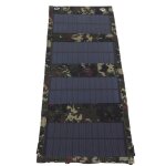 Panneau solaire pliable chargeur de cellules portable silicium monocristallin sortie usb �tanche ip65 ...