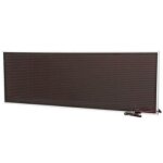 Panneau solaire en silicone amorphe 12v 15w capteu