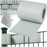 Panneau - tectake - brise vue brise vent film anti regards pvc en rouleau de 35 m x 19 cm pour cl�ture ...