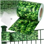 Panneau - tectake - brise vue brise vent film anti regards pvc en rouleau de 35 m x 19 cm pour cl�ture ...