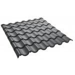 Panneau tuile facile 1030 x 950 mm en acier galvanis� laqu� mat - l: 1030 mm - l: 950 mm - gris anthracite ...
