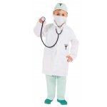 Panoplie deguisement docteur avec accessoires - fille et garcon 7 / 8 ans 128 cm - blouse medecin - vert ...