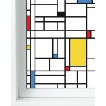 Panorama film de fenêtre mondrian 39x100 cm - film fenetre vitre - film fenêtre autocollant - adhesif ... Panorama film de fenêtre mondrian 39x100 cm - film fenetre vitre - film fenêtre autocollant - adhesif ...