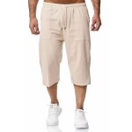Pantacourt hommepantacourt en coton et sport dcontract avec cordon de serrage hommes - kaki