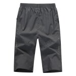 Pantacourt homme pantacourt multi - poches et taille lastique de cordon de serrage pantacourt sport ...