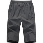 Pantacourt homme sport insfity - taille lastique - schage rapide - gris fonc