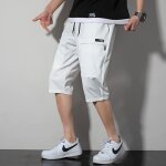 Pantacourt homme sport taille elastique respirante séchage rapide pantalon court ete leger couleur unie ... Pantacourt homme sport taille elastique respirante séchage rapide pantalon court ete leger couleur unie ...