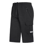 Pantacourt sport homme taille elastique séchage rapide pantalon court ete exterieur grande taille - noir ... Pantacourt sport homme taille elastique séchage rapide pantalon court ete exterieur grande taille - noir ...
