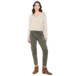 Pantalon cargo 7 / 8 femme le temps des cerises rivera - khaki - 25