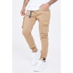 Pantalon cargo camel - projectx - coupe cargo - marron - homme Pantalon cargo camel - projectx - coupe cargo - marron - homme
