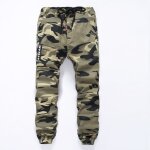Pantalon cargo enfant jogging garon casual regular fit - jaune camouflage - jaune camouflage