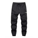 Pantalon cargo enfant jogging garçon chevilles Élastiques casual - noir - insfity - taille standard - ... Pantalon cargo enfant jogging garçon chevilles Élastiques casual - noir - insfity - taille standard - ...