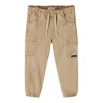 Pantalon cargo enfant name it ben - serg� rouge taille ajustable effet us�