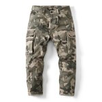 Pantalon cargo hommes - funmoon - multi - poches larges grande taille - kaki clair - vert - 65% coton ... Pantalon cargo hommes - funmoon - multi - poches larges grande taille - kaki clair - vert - 65% coton ...